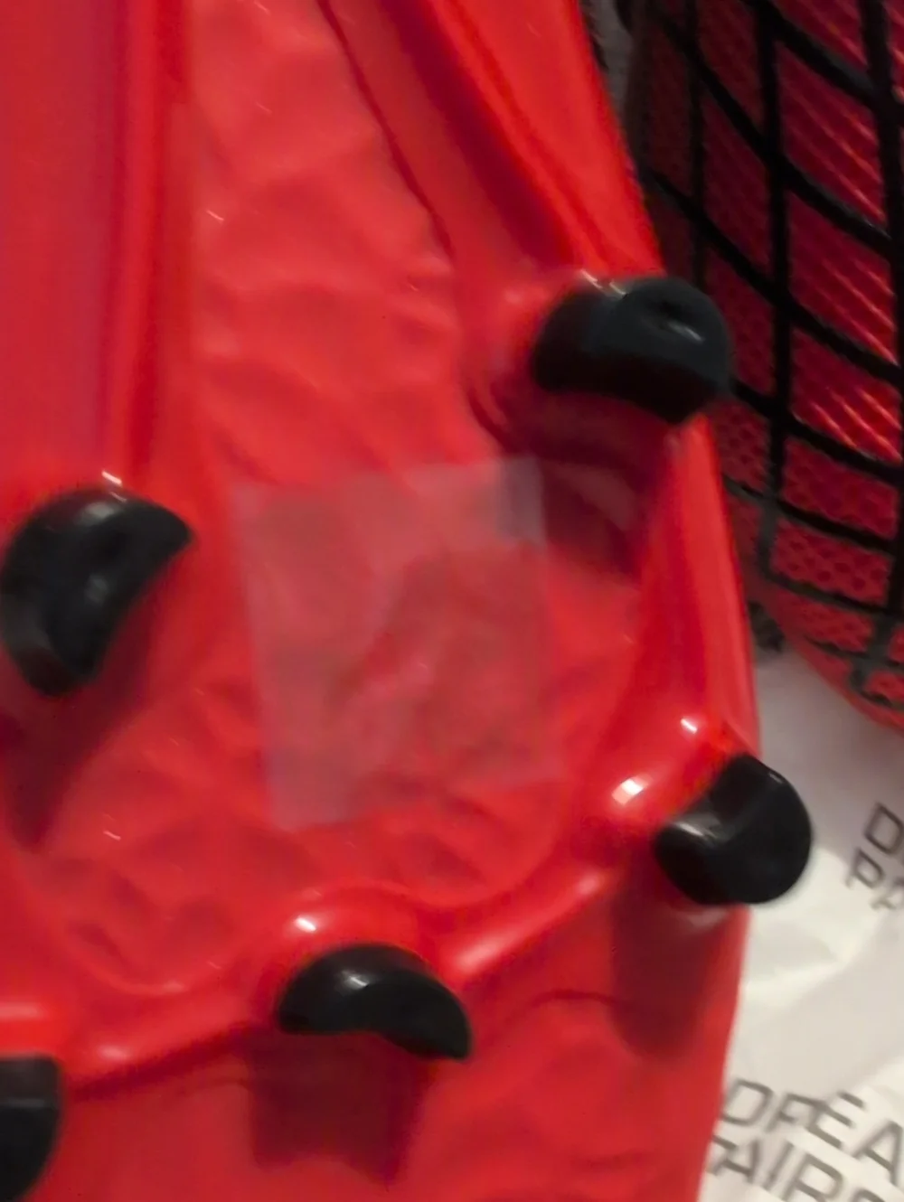 Red Black Youth Soccer Cleats Size 5Y New Velcro Strap
